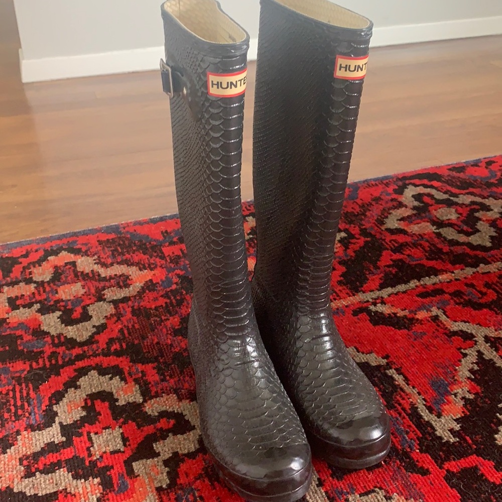 Hunter rain boots